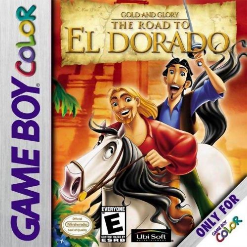 Caratula de Gold and Glory: The Road to El Dorado para Game Boy Color