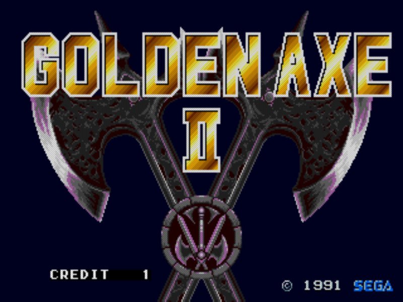 Pantallazo de Golden Axe II (Mega Play) para M.A.M.E.