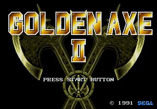 Pantallazo de Golden Axe II para Sega Megadrive