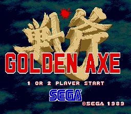Pantallazo de Golden Axe para Sega Megadrive