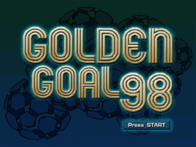 Pantallazo de Golden Goal '98 para PlayStation
