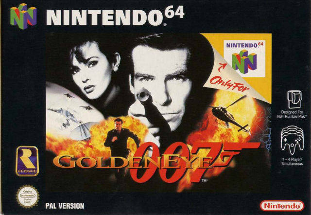 Caratula de GoldenEye 007 para Nintendo 64