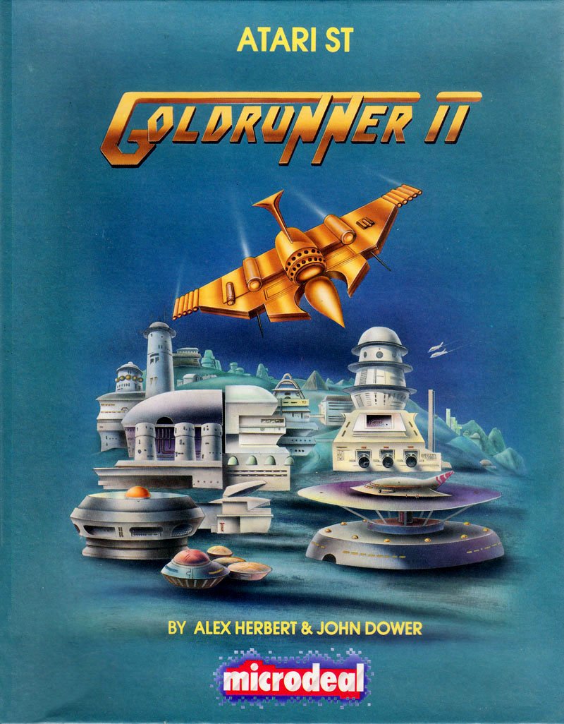 Caratula de Goldrunner II para Atari ST