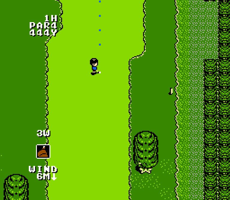 Pantallazo de Golf Club: Birdie Rush para Nintendo (NES)