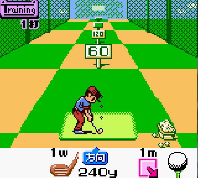 Pantallazo de Golf Ou: The King of Golf para Game Boy Color