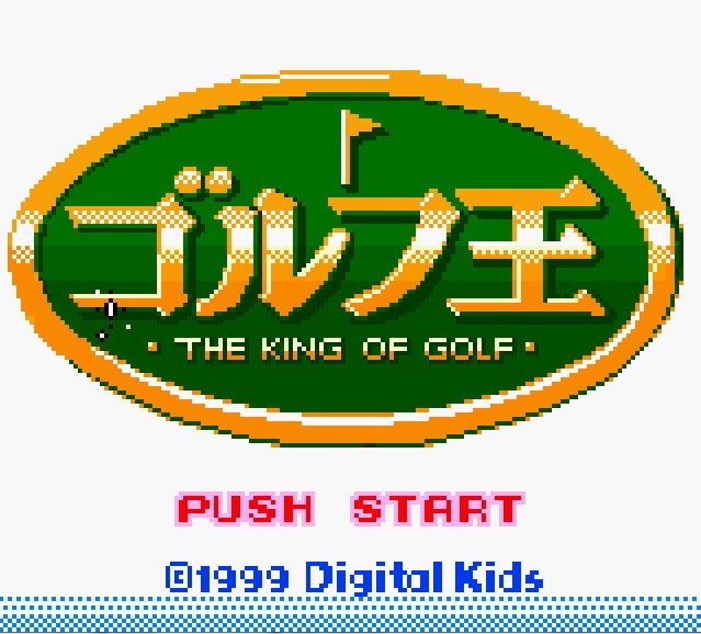 Pantallazo de Golf Ou: The King of Golf para Game Boy Color