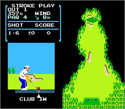 Pantallazo de Golf para Nintendo (NES)