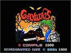 Pantallazo de Golvellius: Valley of Doom para Sega Master System
