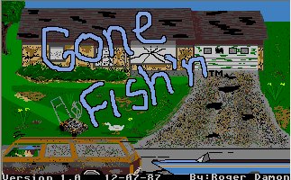 Pantallazo de Gone Fish'n para Atari ST