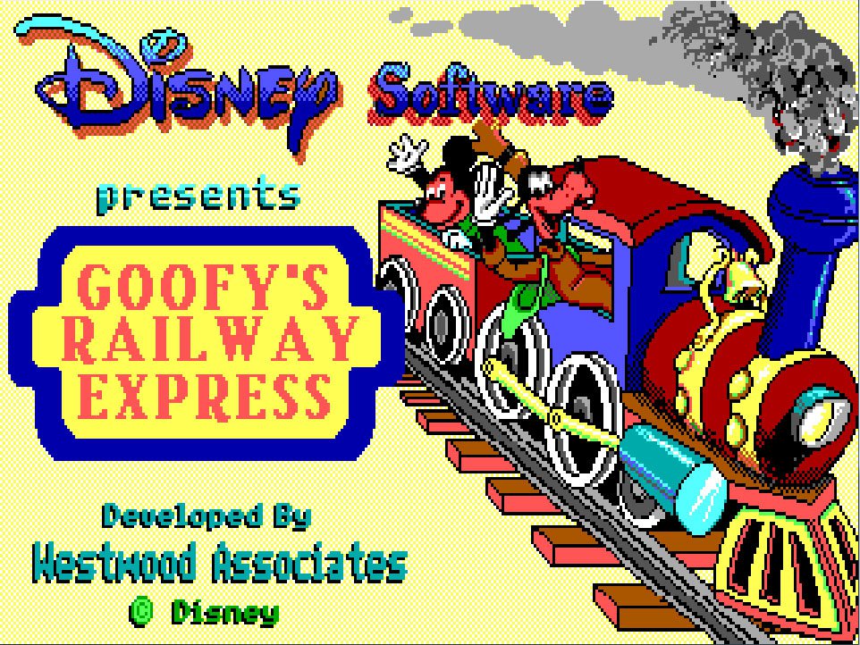 Pantallazo de Goofy's Railway Express para PC