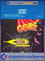 Caratula de Gorf para Commodore 64