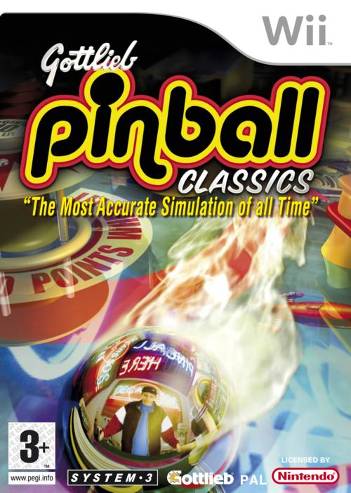 Caratula de Gottlieb Pinball Classics para Wii