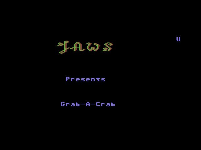 Pantallazo de Grab a Crab para Commodore 64