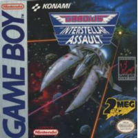 Caratula de Gradius: The Interstellar Assault para Game Boy