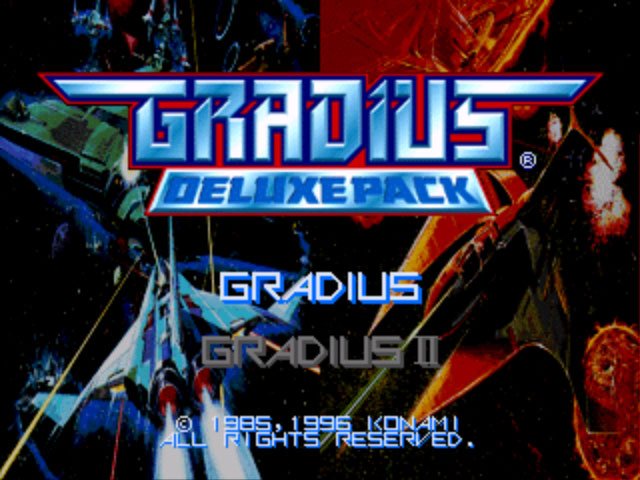 Pantallazo de Gradius Deluxe Pack para PlayStation