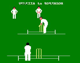 Pantallazo de Graham Gooch's Test Cricket para Amstrad CPC