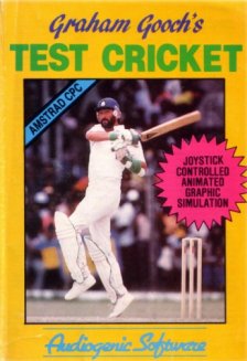 Caratula de Graham Gooch's Test Cricket para Amstrad CPC