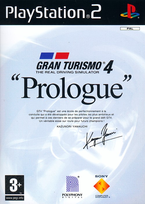 Caratula de Gran Turismo 4 Prologue Signature Edition para PlayStation 2