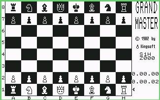 Pantallazo de Grand Master Chess para Commodore 64