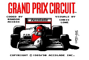 Pantallazo de Grand Prix Circuit para Amstrad CPC