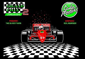 Pantallazo de Grand Prix Simulator 2 para Amstrad CPC