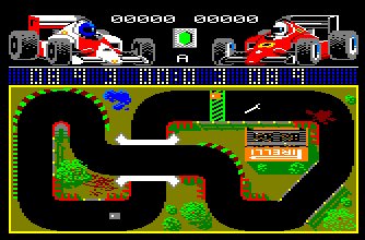 Pantallazo de Grand Prix Simulator para Amstrad CPC