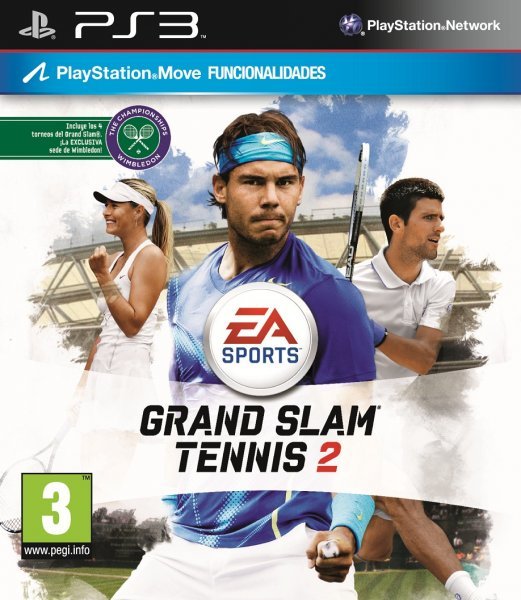 Caratula de Grand Slam Tennis 2 para PlayStation 3