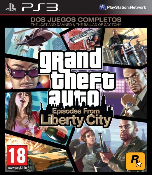 Caratula de Grand Theft Auto: Episodes From Liberty City para PlayStation 3
