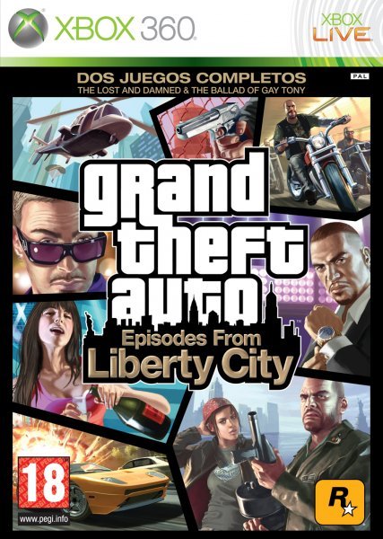 Caratula de Grand Theft Auto: Episodes from Liberty City para Xbox 360