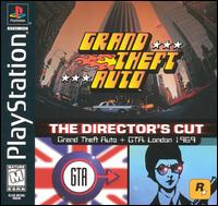 Caratula de Grand Theft Auto: The Director's Cut para PlayStation