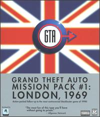 Caratula de Grand Theft Auto -- Mission Pack #1: London, 1969 para PC