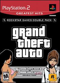Caratula de Grand Theft Auto Double Pack para PlayStation 2
