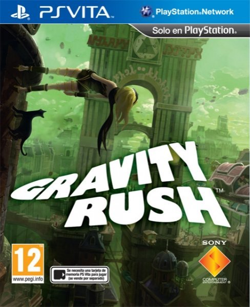 Caratula de Gravity Rush para PS Vita