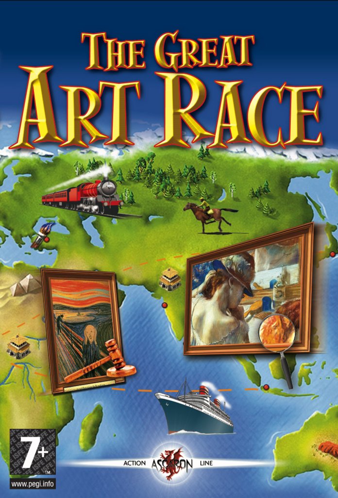 Caratula de Great Art Race, The para PC