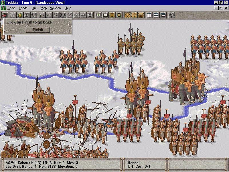 Pantallazo de Great Battles of Hannibal para PC