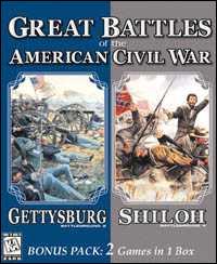 Caratula de Great Battles of the American Civil War para PC