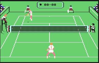 Pantallazo de Great Courts para Commodore 64