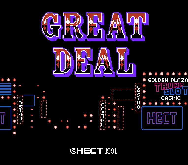 Pantallazo de Great Deal para Nintendo (NES)