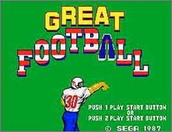 Pantallazo de Great Football para Sega Master System