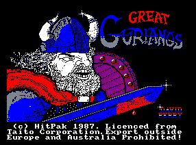 Pantallazo de Great Gurianos para Amstrad CPC