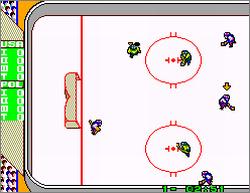 Pantallazo de Great Ice Hockey para Sega Master System