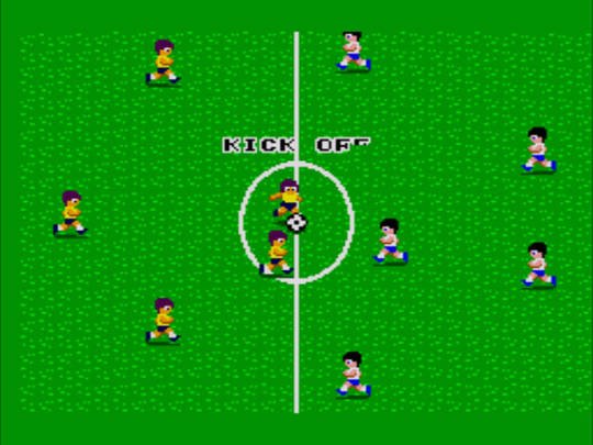 Pantallazo de Great Soccer para Sega Master System