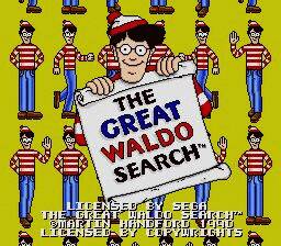 Pantallazo de Great Waldo Search, The para Sega Megadrive