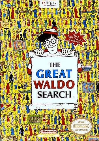 Caratula de Great Waldo Search, The para Nintendo (NES)