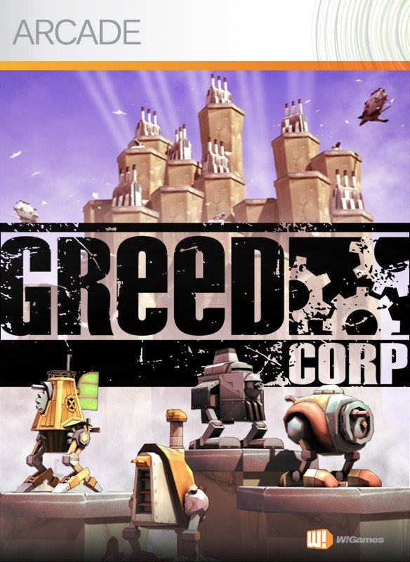 Caratula de Greed Corp para Xbox 360