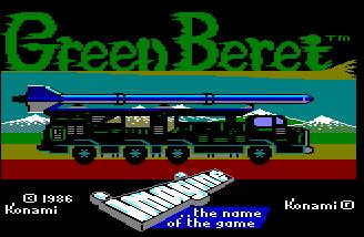 Pantallazo de Green Beret para Amstrad CPC