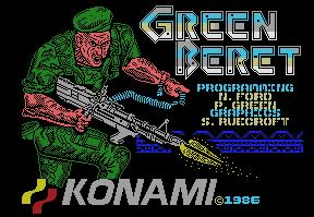 Pantallazo de Green Beret para MSX