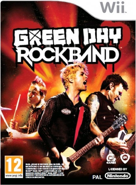Caratula de Green Day: Rock Band para Wii