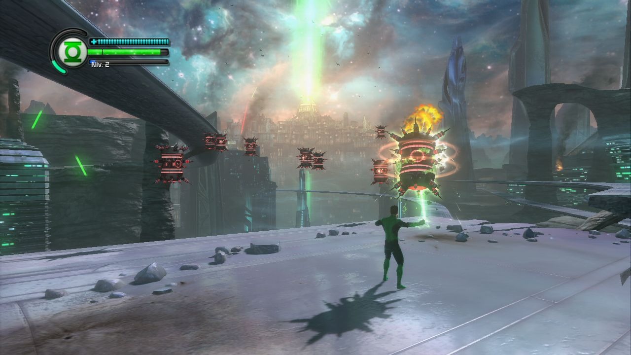 Pantallazo de Green Lantern: Rise Of The Manhunters para PlayStation 3
