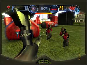 Pantallazo de Greg Hastings' Tournament Paintball Max'd para GameCube